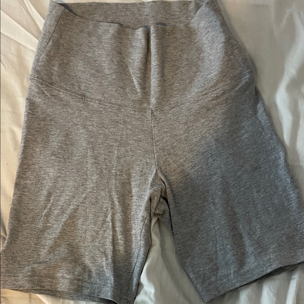 Gray Aritzia Biker Shorts